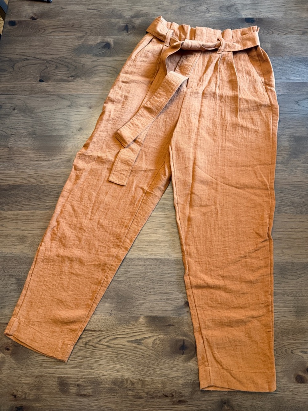 A New Day Women's Rayon Burnt Orange Small Dress Pants